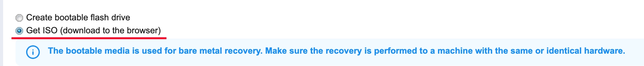 INTROSERV Backup hizmetini kullanarak sunucu yedekleme